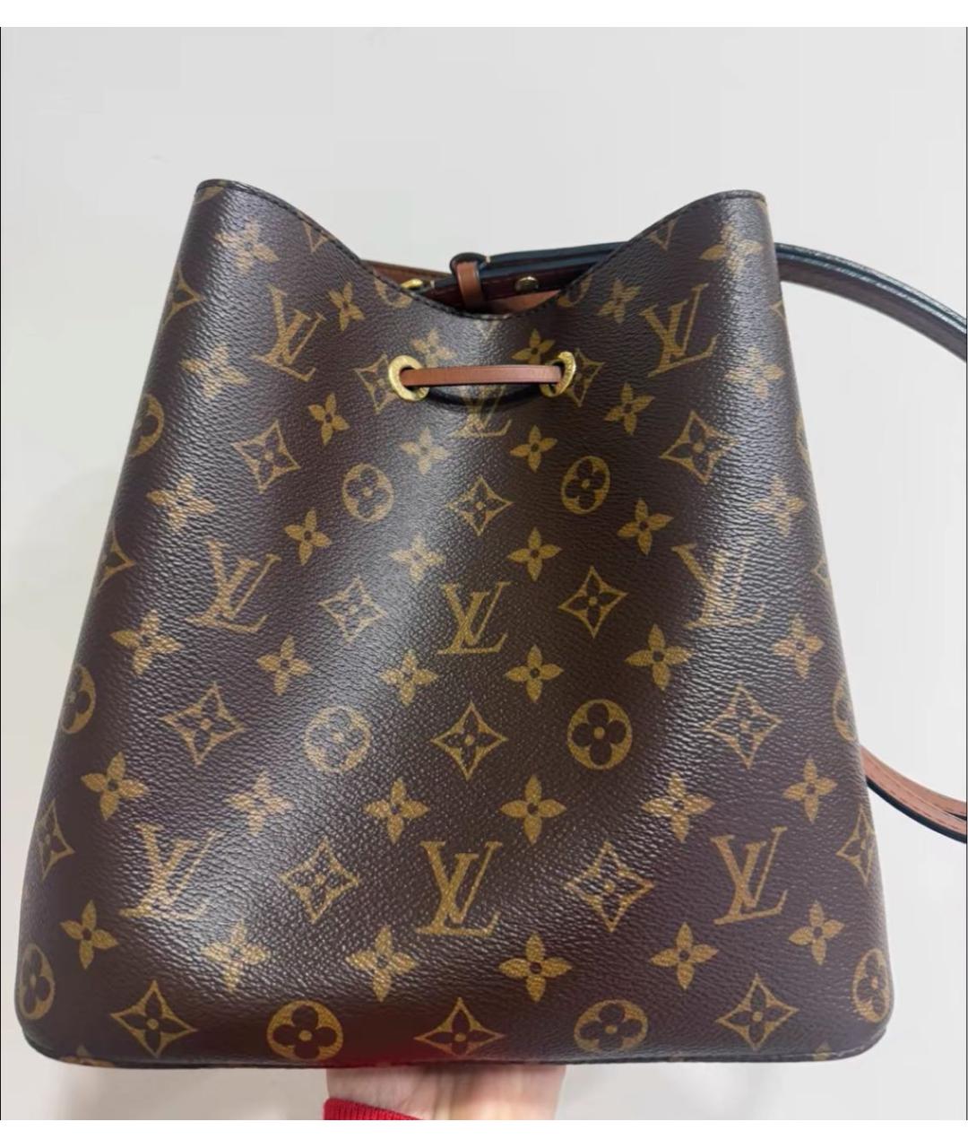 LOUIS VUITTON Коричневая сумка тоут, фото 2