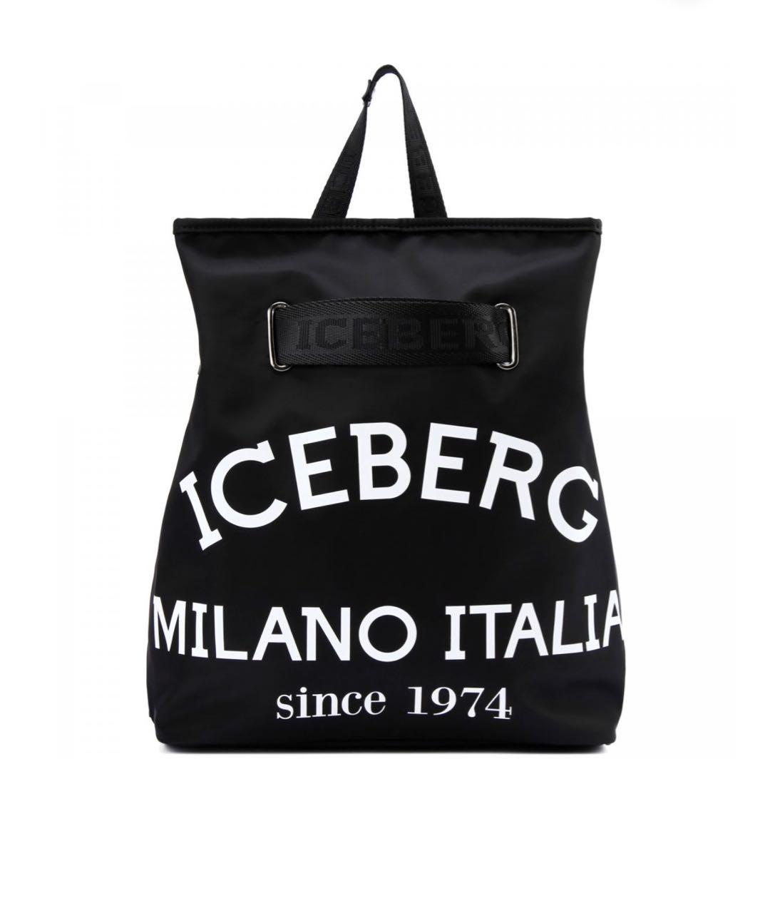 ICEBERG Черный рюкзак, фото 5
