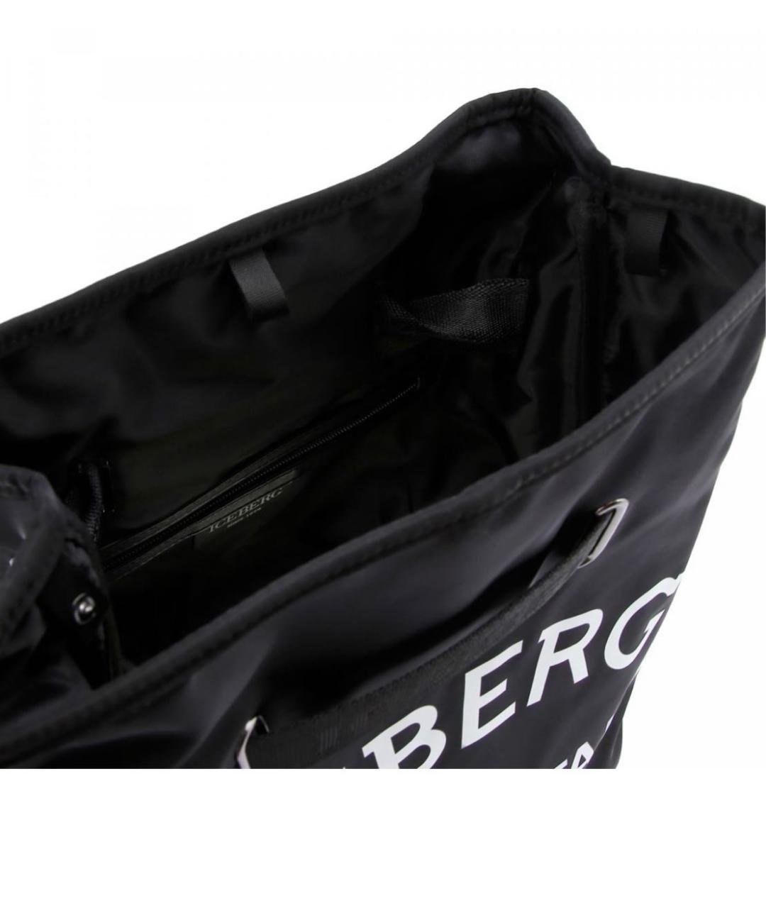 ICEBERG Черный рюкзак, фото 4