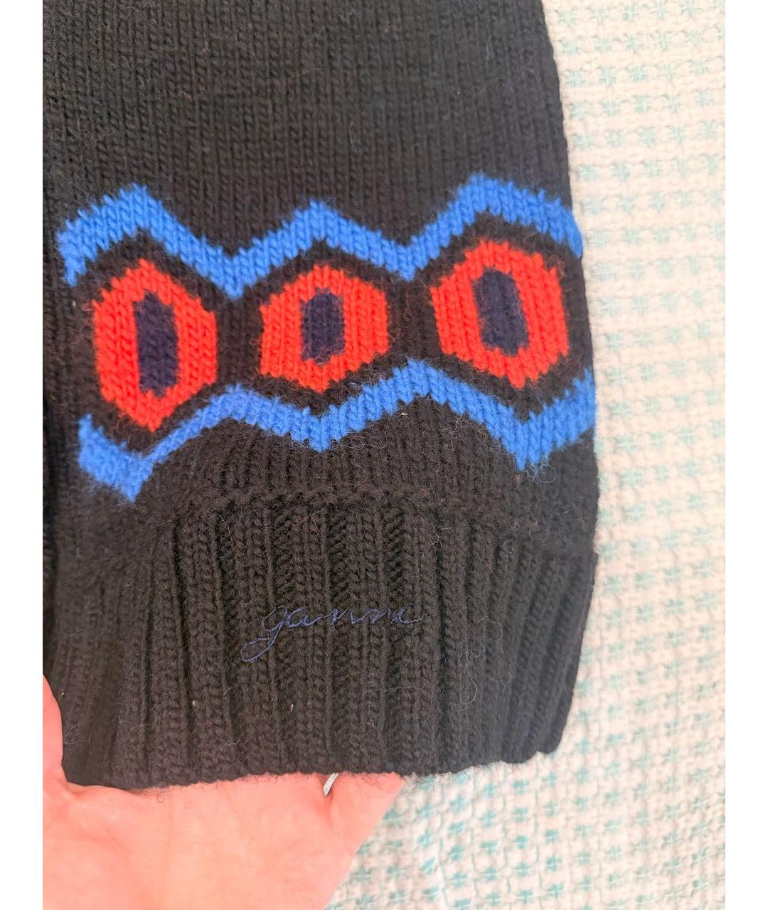 GANNI Мульти шерстяная жилетка, фото 3