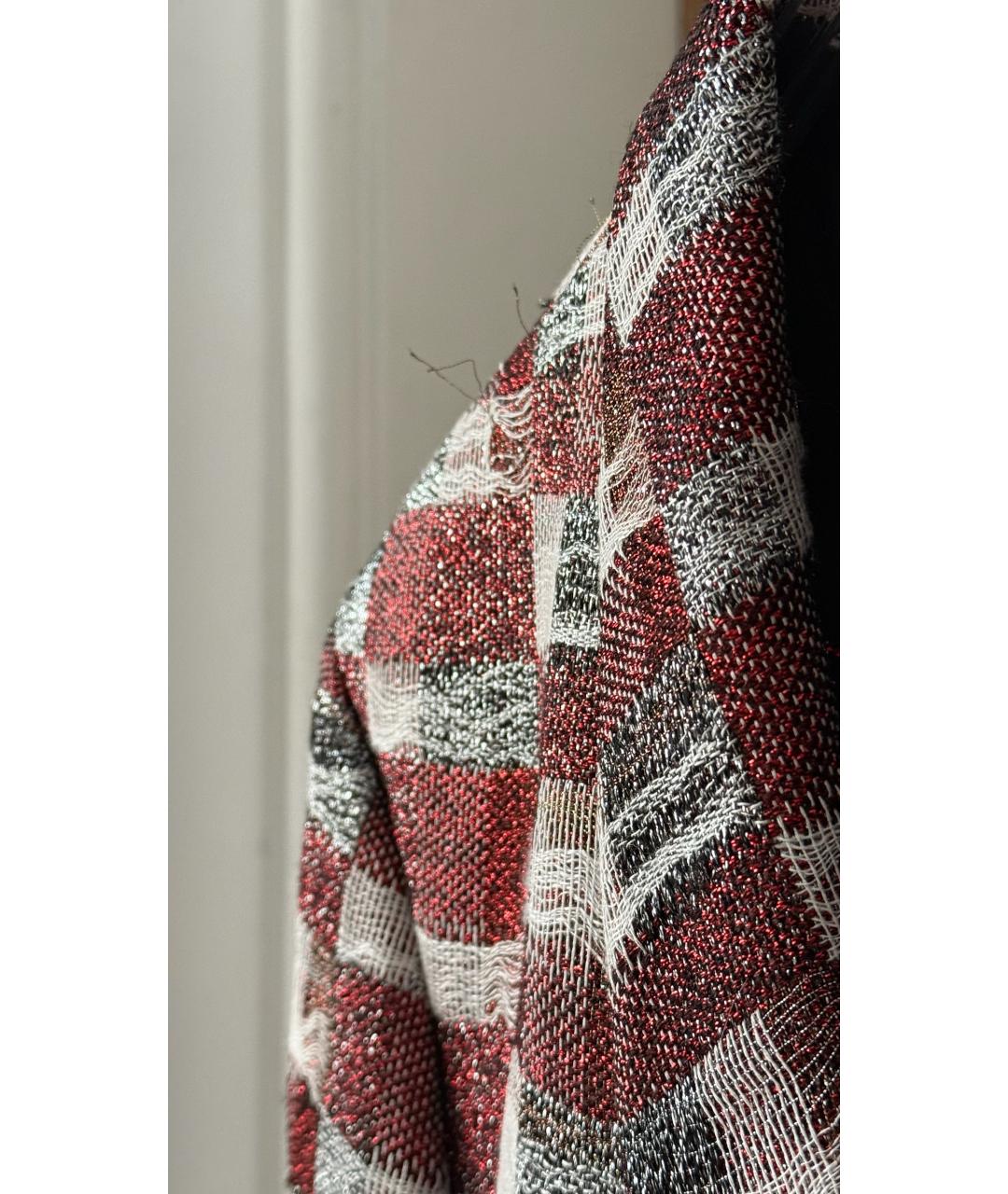HAIDER ACKERMANN Бордовый шерстяной жакет/пиджак, фото 4