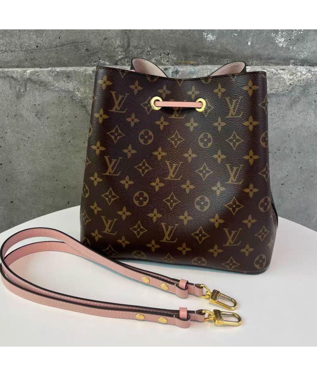 LOUIS VUITTON Коричневая сумка тоут, фото 2