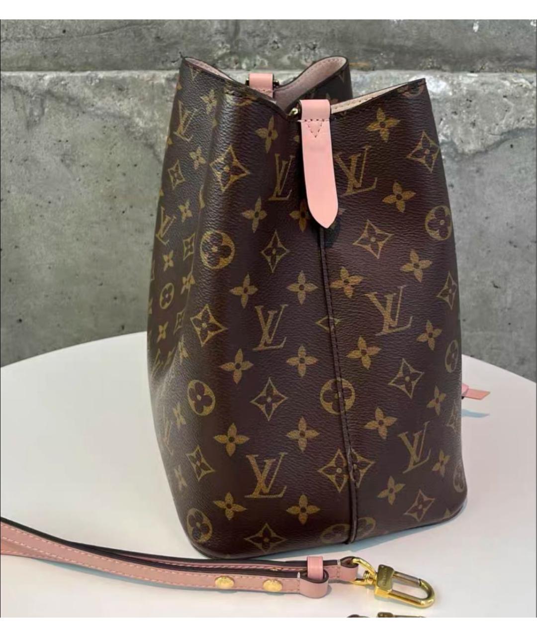 LOUIS VUITTON Коричневая сумка тоут, фото 3