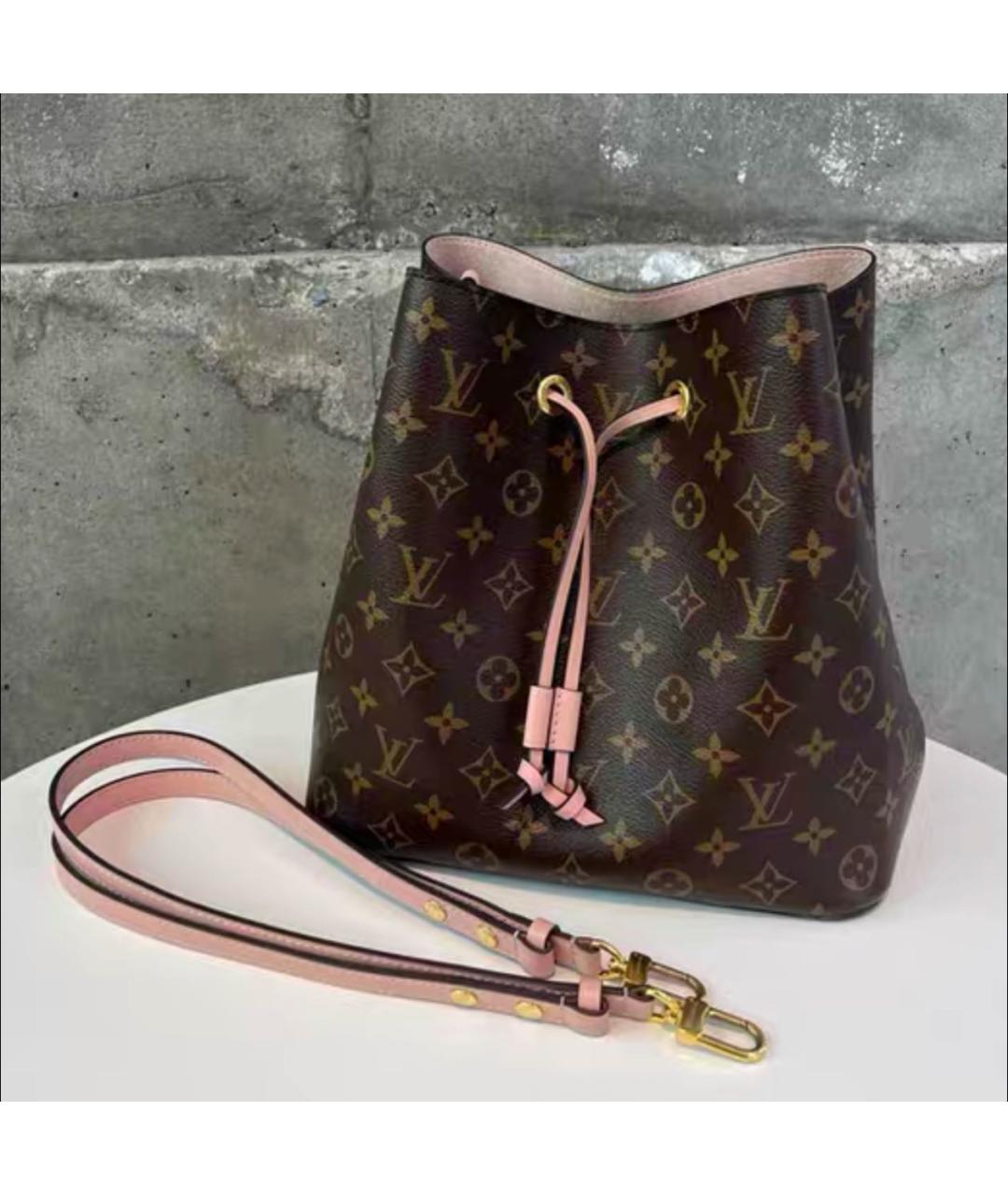 LOUIS VUITTON Коричневая сумка тоут, фото 4