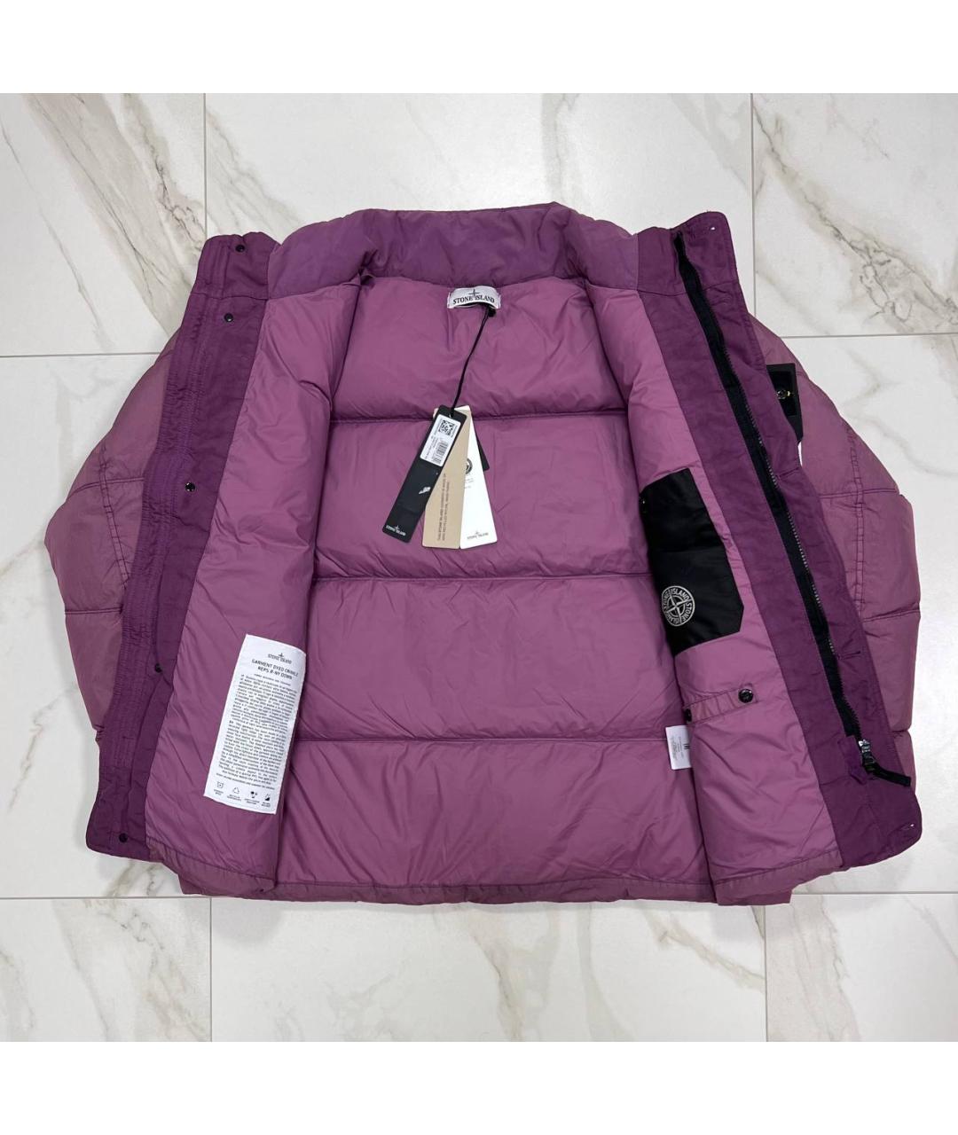 STONE ISLAND Фиолетовая куртка, фото 5