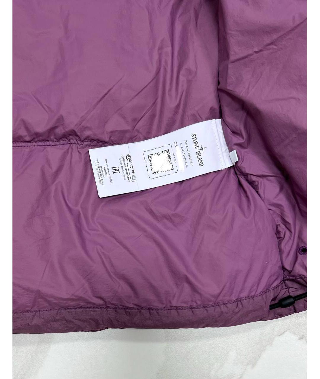 STONE ISLAND Фиолетовая куртка, фото 7