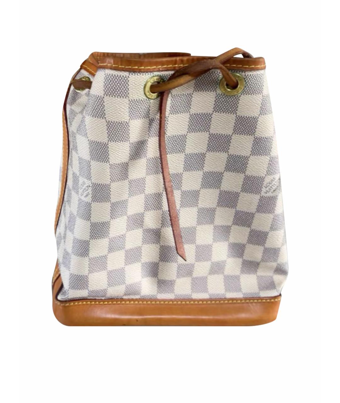 LOUIS VUITTON Белая кожаная сумка тоут, фото 1