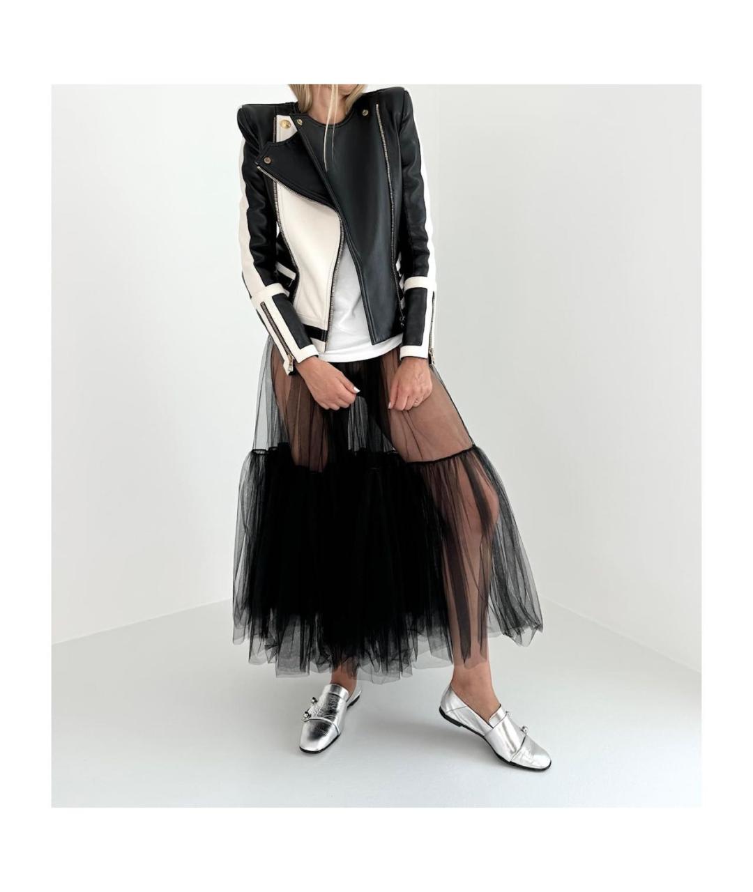 BALMAIN Мульти кожаная куртка, фото 6