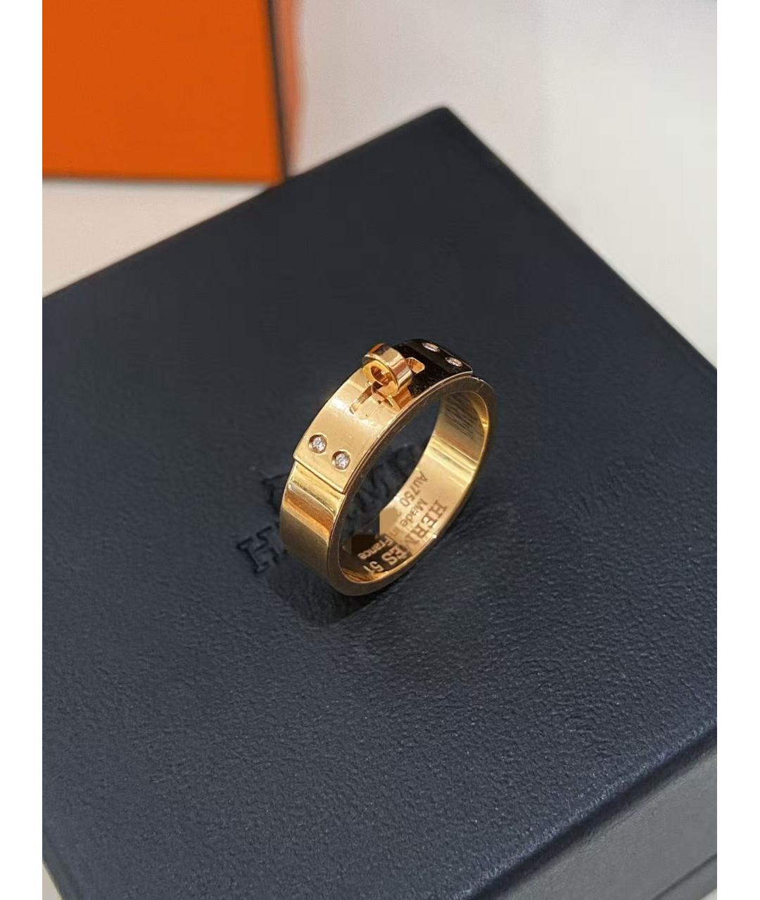 HERMES Золотое кольцо из розового золота, фото 3