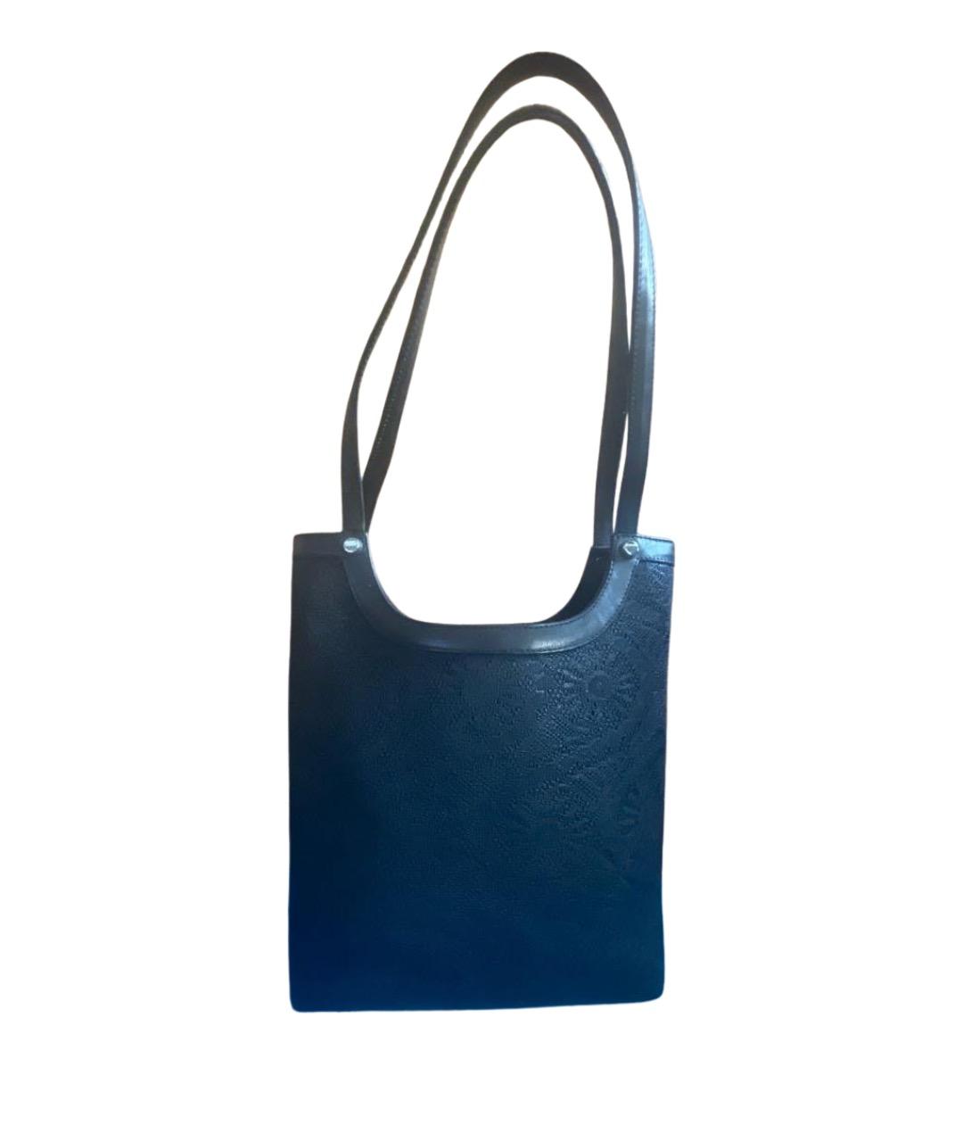 CASADEI Черная тканевая сумка через плечо, фото 1