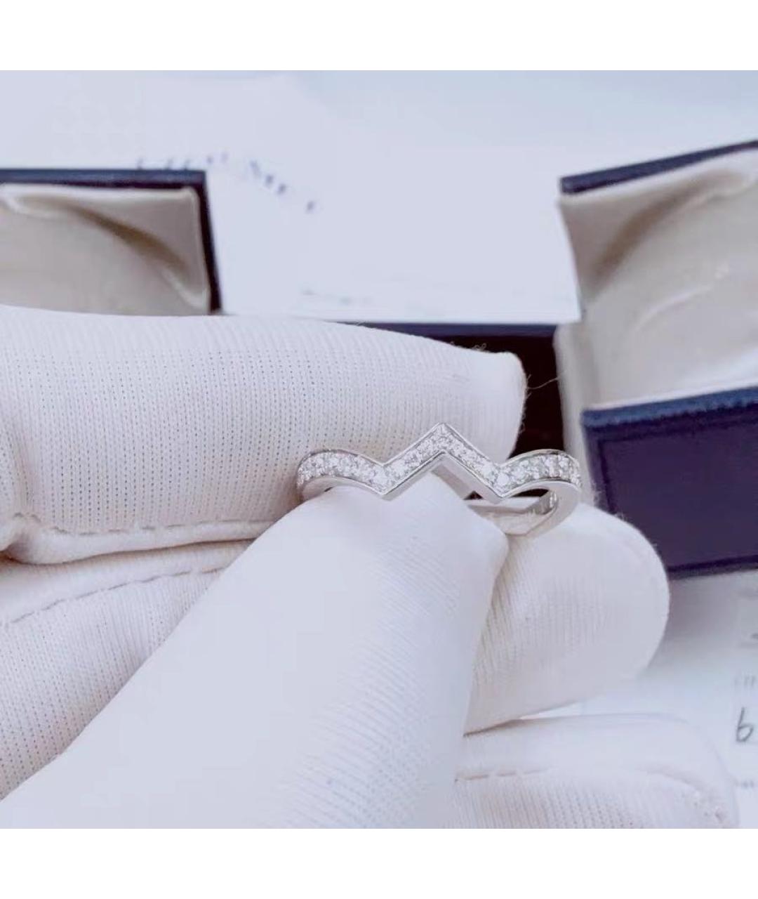 CHAUMET Белое платиновое кольцо, фото 2