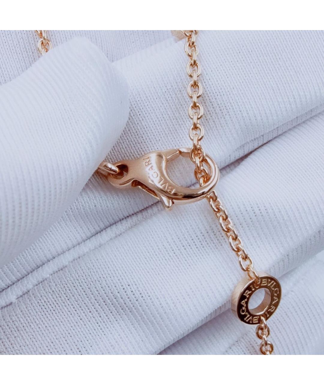 BVLGARI Золотое колье из розового золота, фото 6