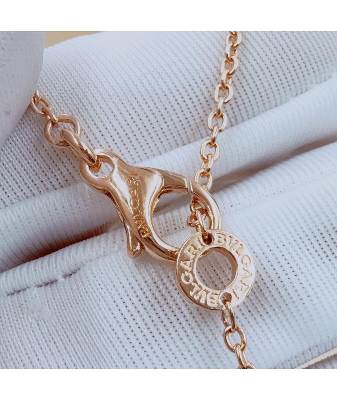 BVLGARI Розовое колье из розового золота, фото 5
