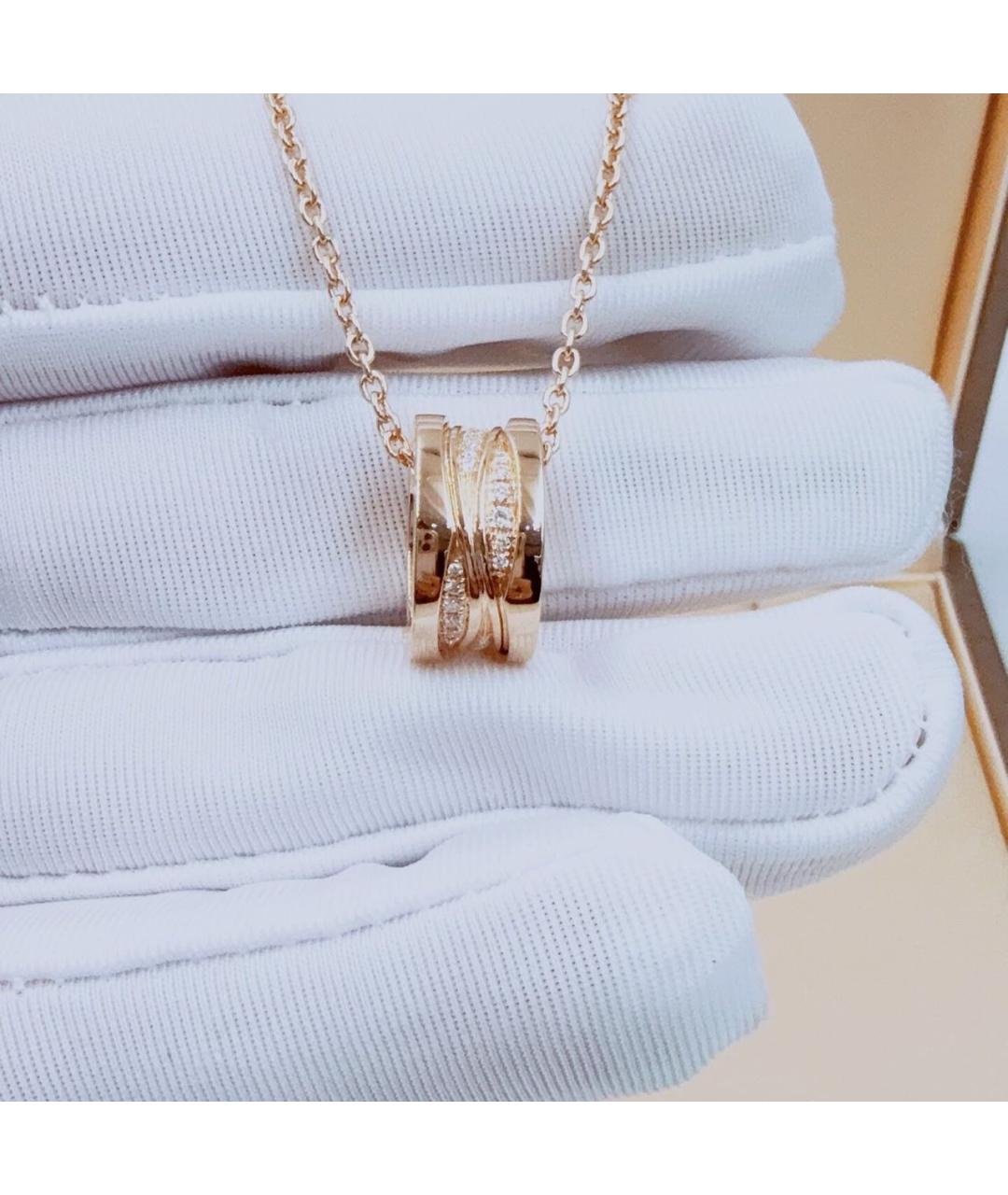 BVLGARI Розовое колье из розового золота, фото 4