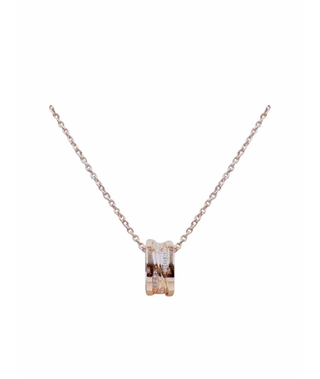 BVLGARI Розовое колье из розового золота, фото 1
