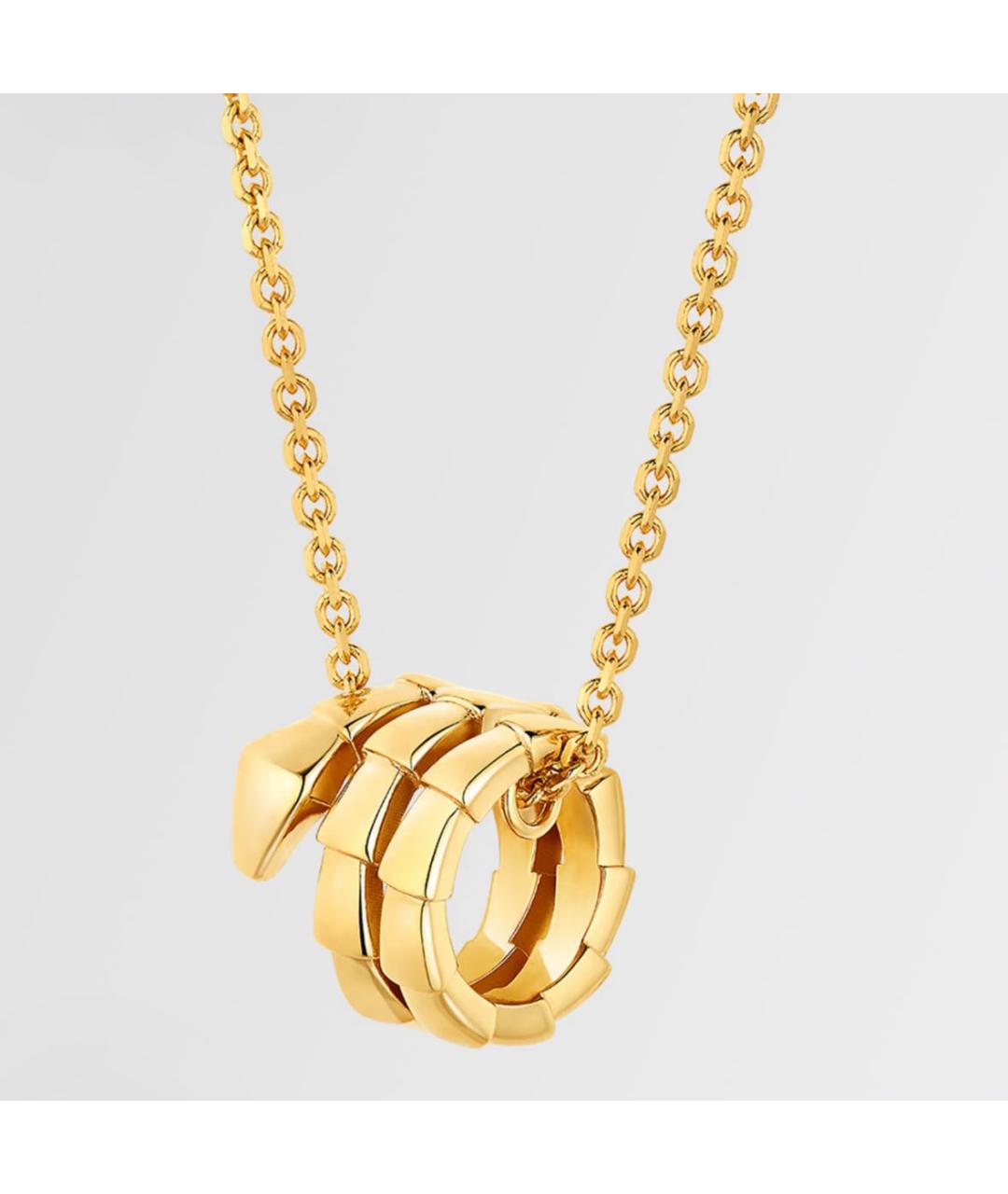 BVLGARI Желтая подвеска из желтого золота, фото 3