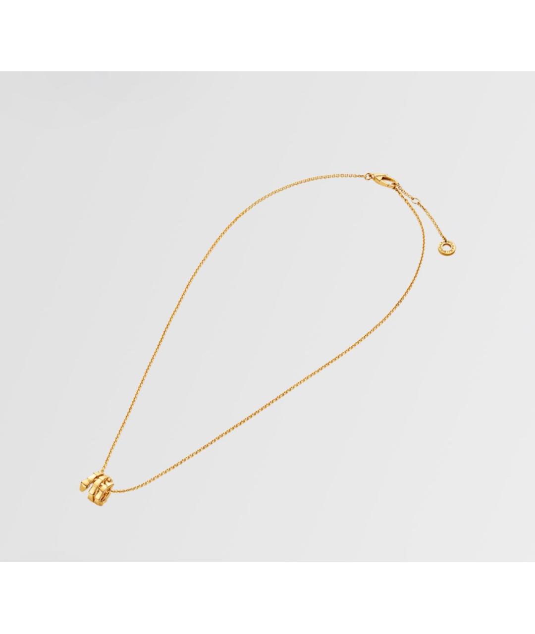 BVLGARI Желтая подвеска из желтого золота, фото 2