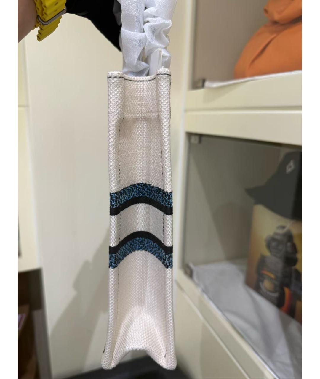 CHRISTIAN DIOR Мульти тканевая сумка с короткими ручками, фото 5