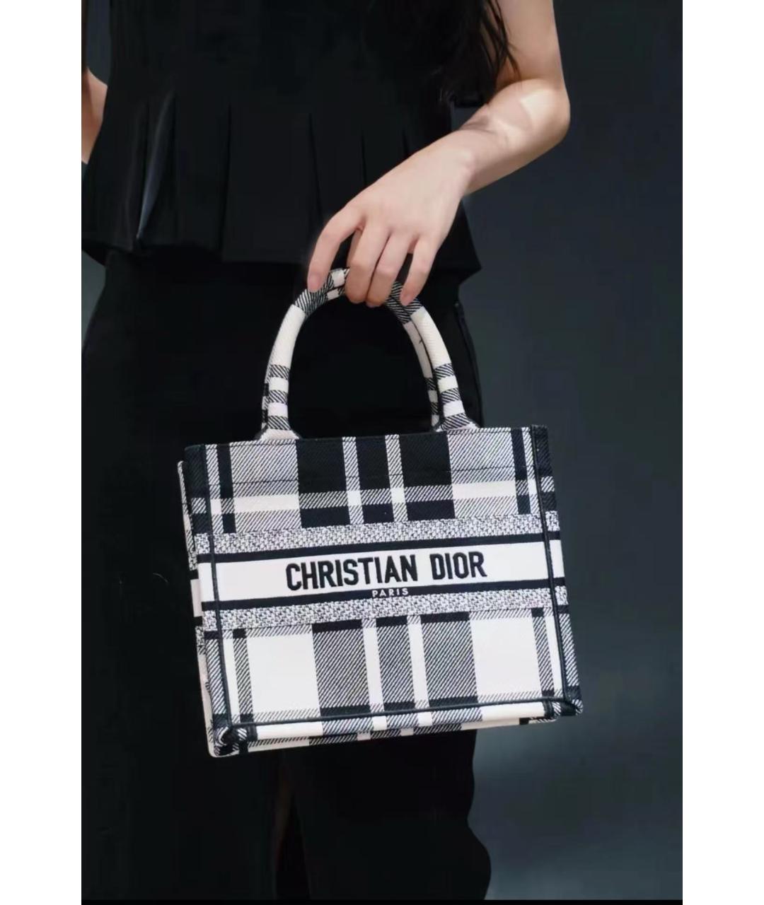 CHRISTIAN DIOR Темно-синяя сумка с короткими ручками, фото 7