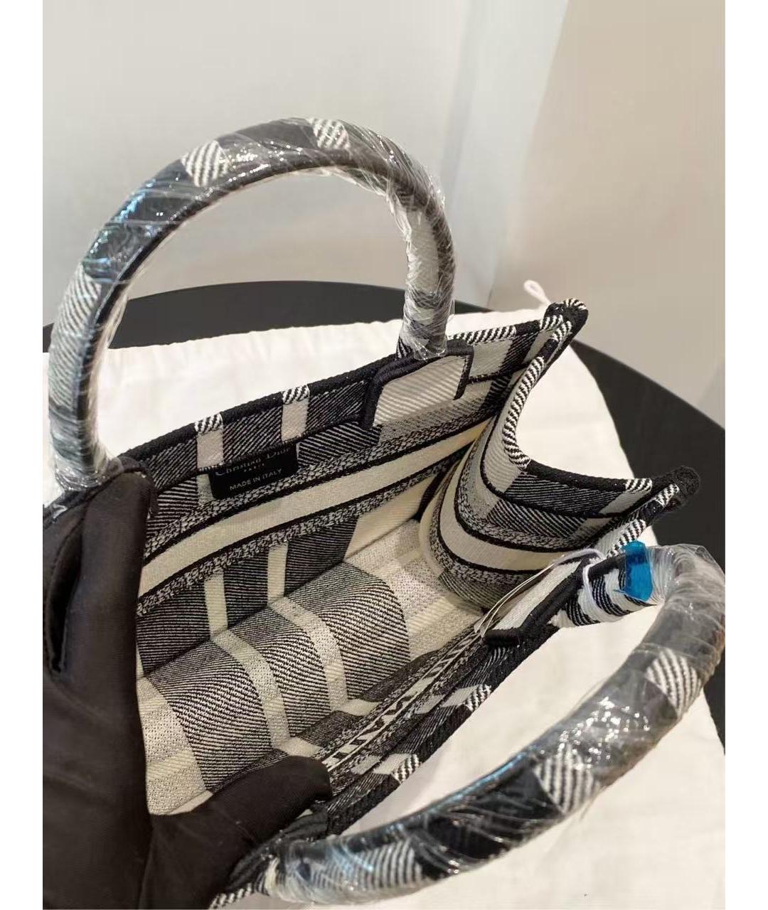 CHRISTIAN DIOR Темно-синяя сумка с короткими ручками, фото 6