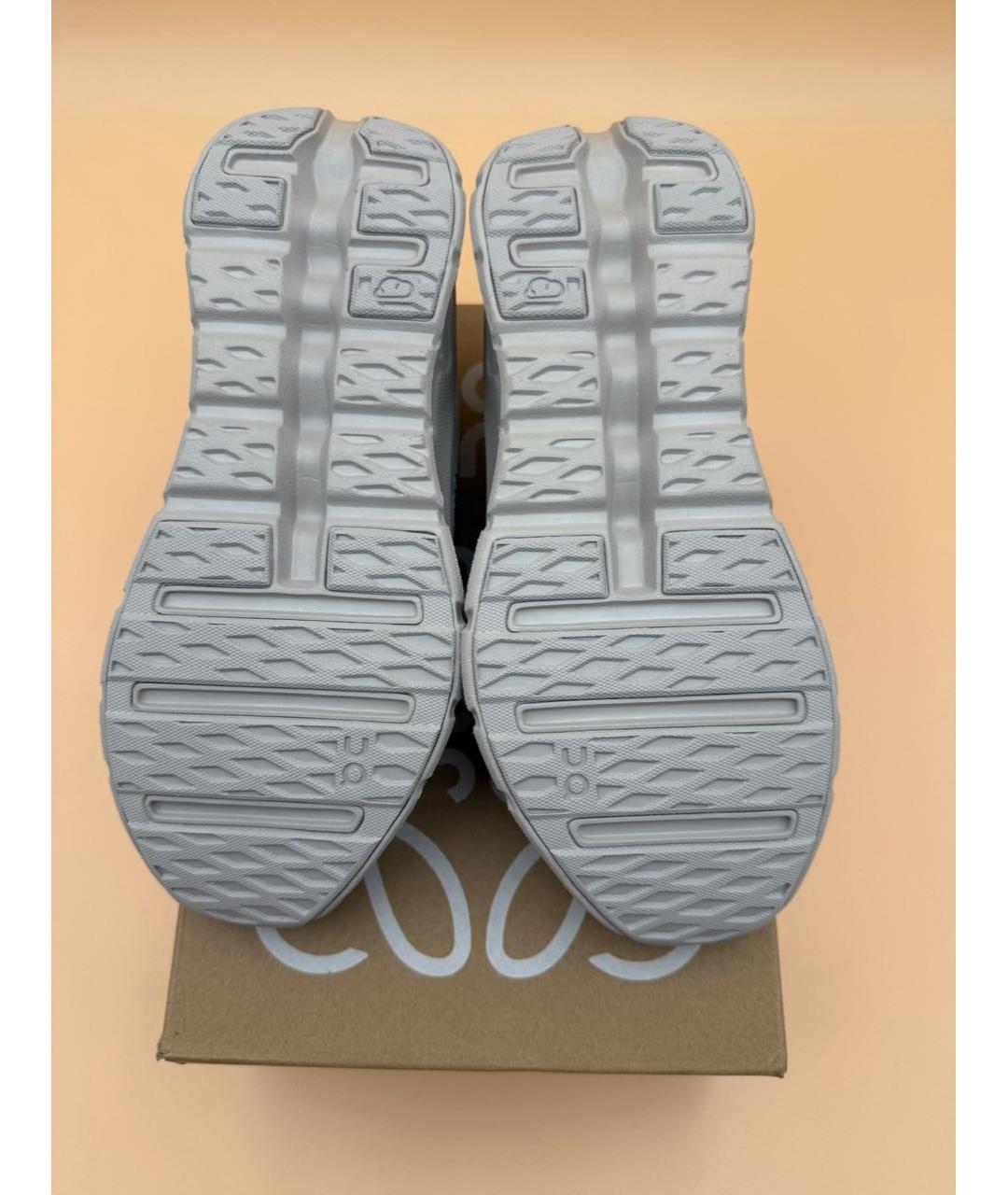 LOEWE Бежевые текстильные кроссовки, фото 5