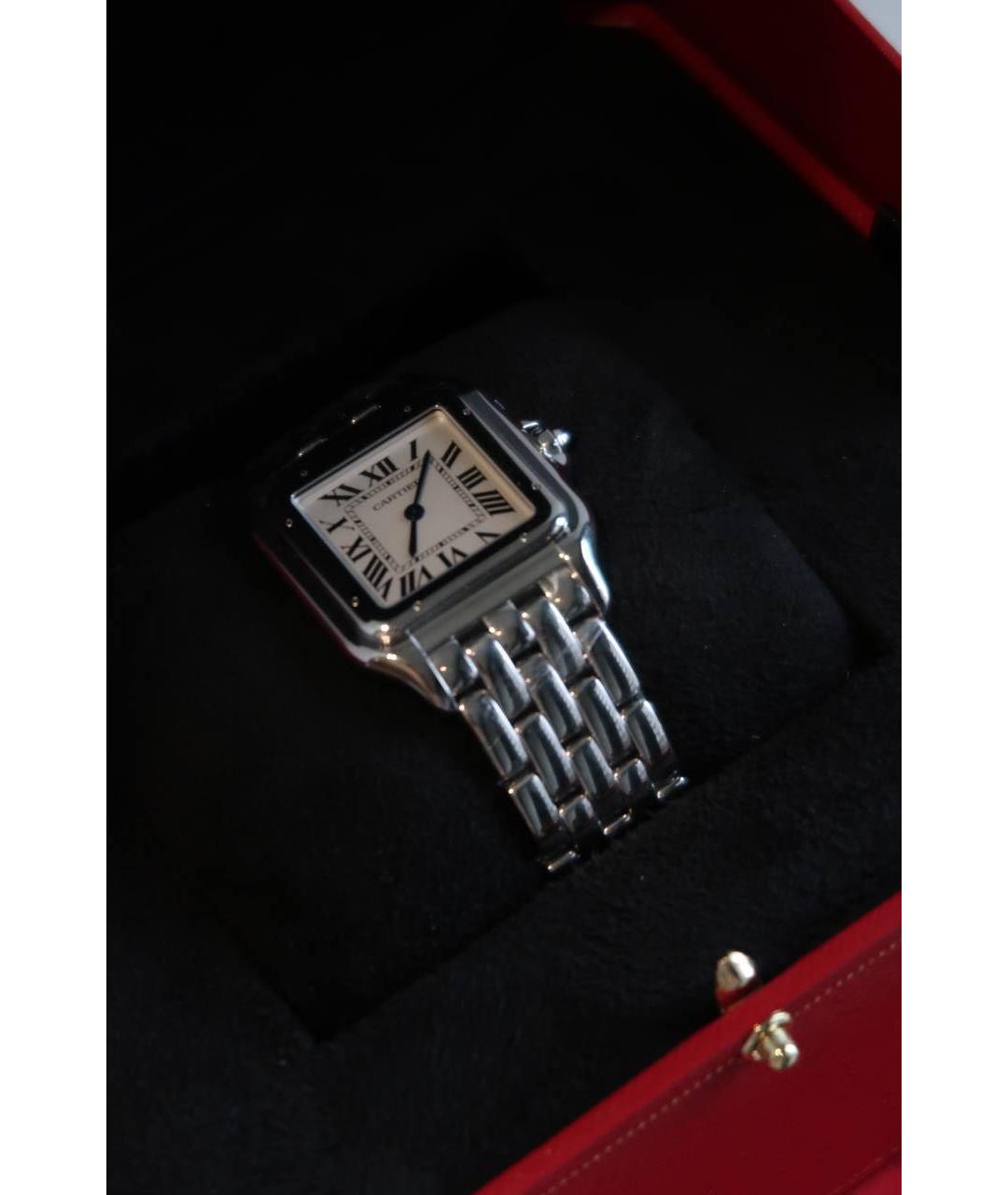 CARTIER Серебряные часы, фото 4