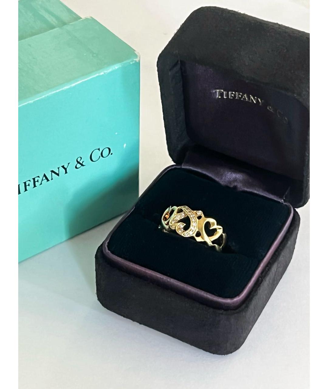 TIFFANY&CO Золотое кольцо из желтого золота, фото 5