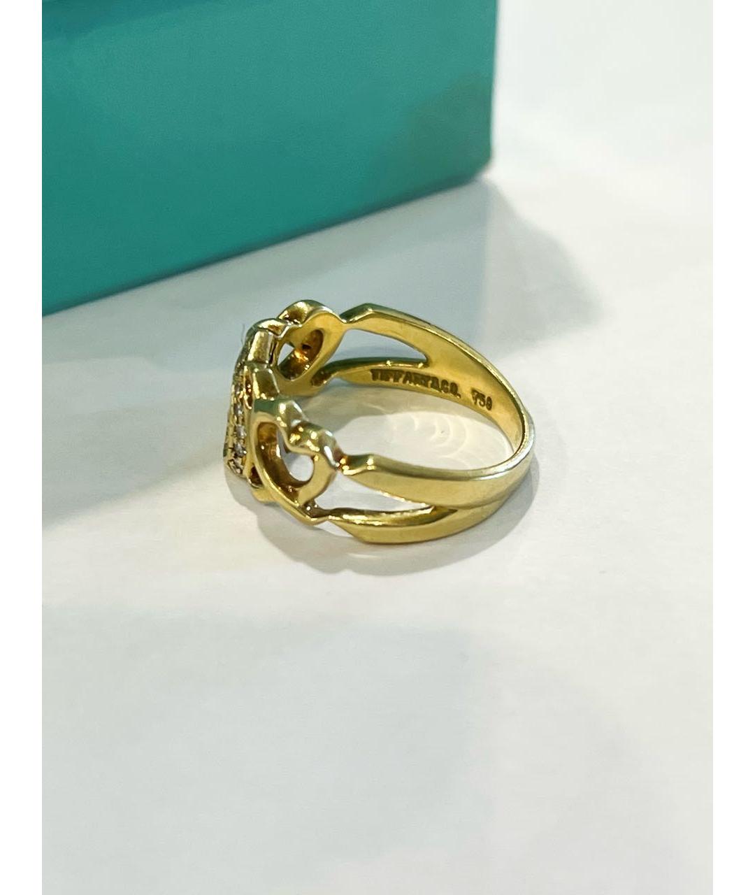 TIFFANY&CO Золотое кольцо из желтого золота, фото 3