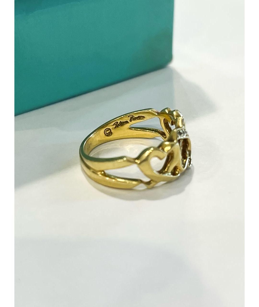 TIFFANY&CO Золотое кольцо из желтого золота, фото 4