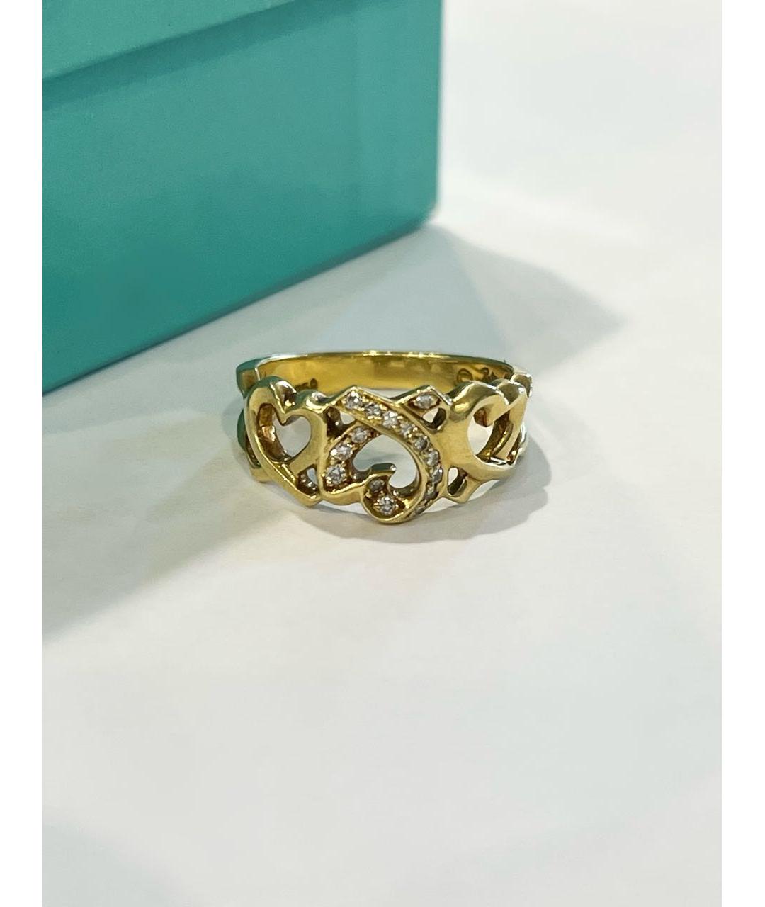 TIFFANY&CO Золотое кольцо из желтого золота, фото 6