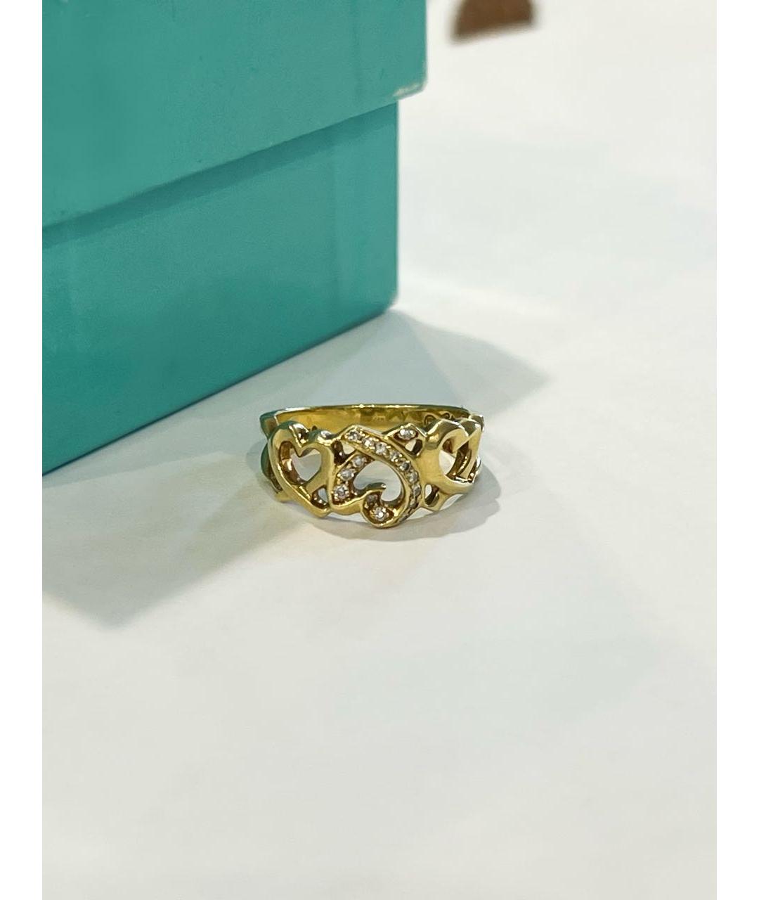 TIFFANY&CO Золотое кольцо из желтого золота, фото 2