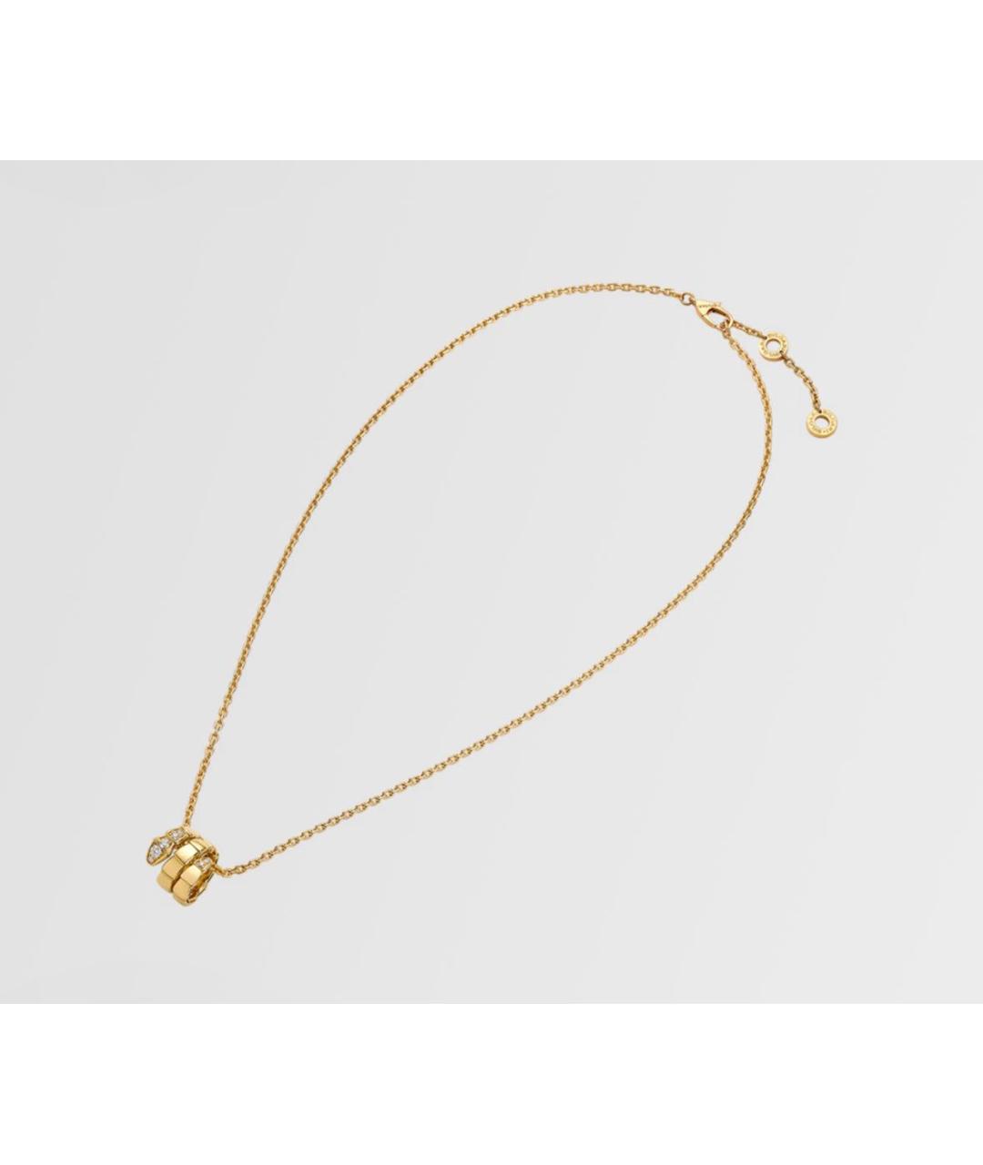 BVLGARI Желтая подвеска из желтого золота, фото 2