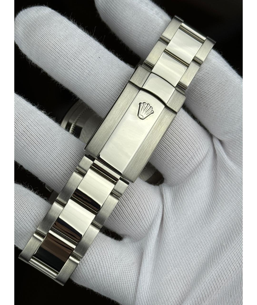 ROLEX Серебряные часы из белого золота, фото 8