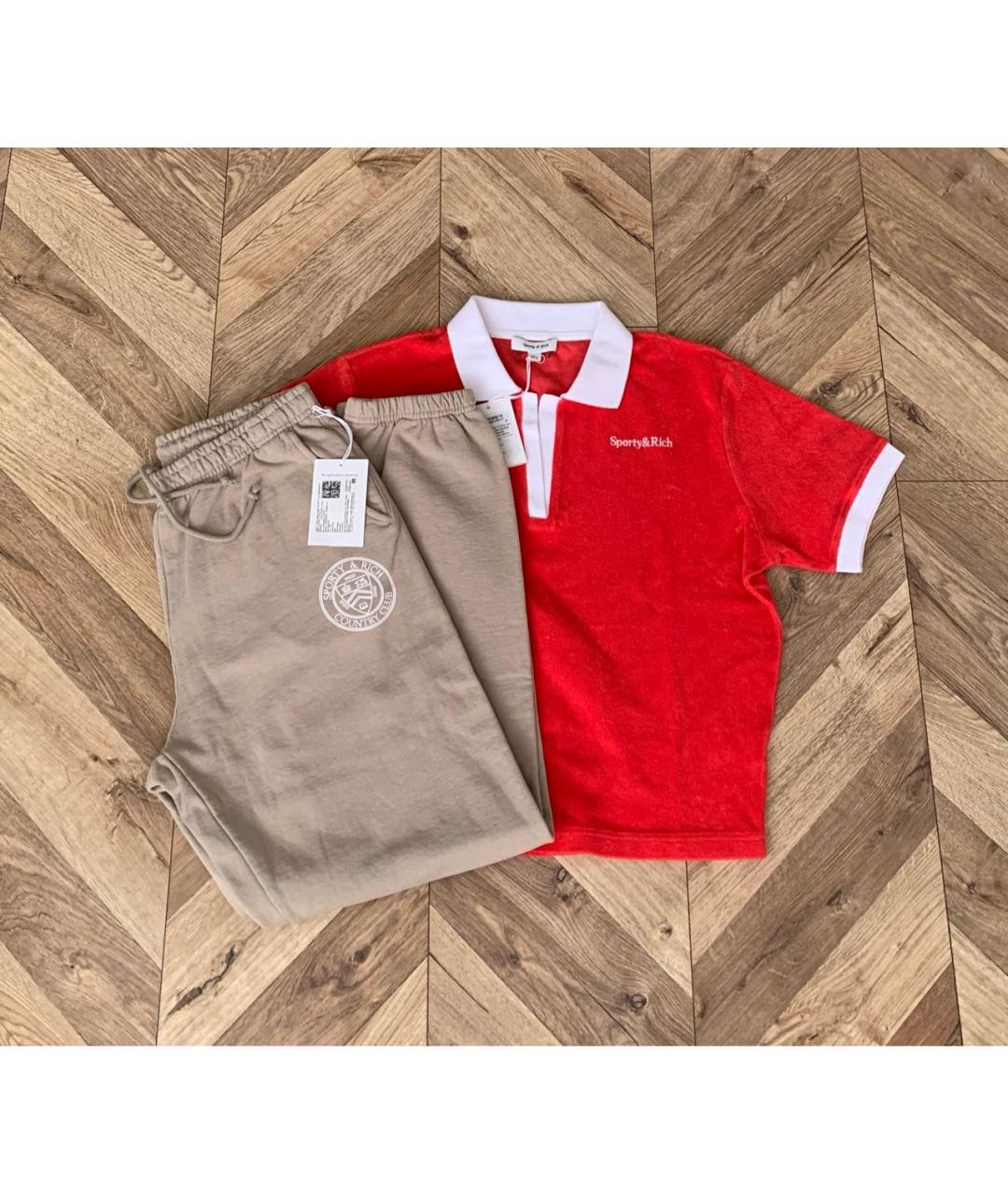 SPORTY AND RICH Хлопковый спортивные костюмы, фото 2