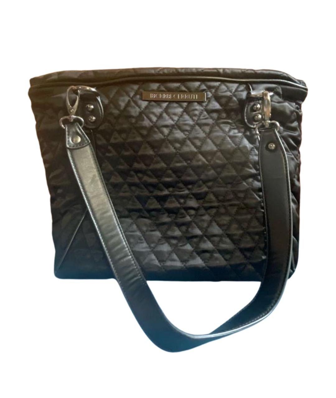 CERRUTI 1881 Черная сумка тоут, фото 1