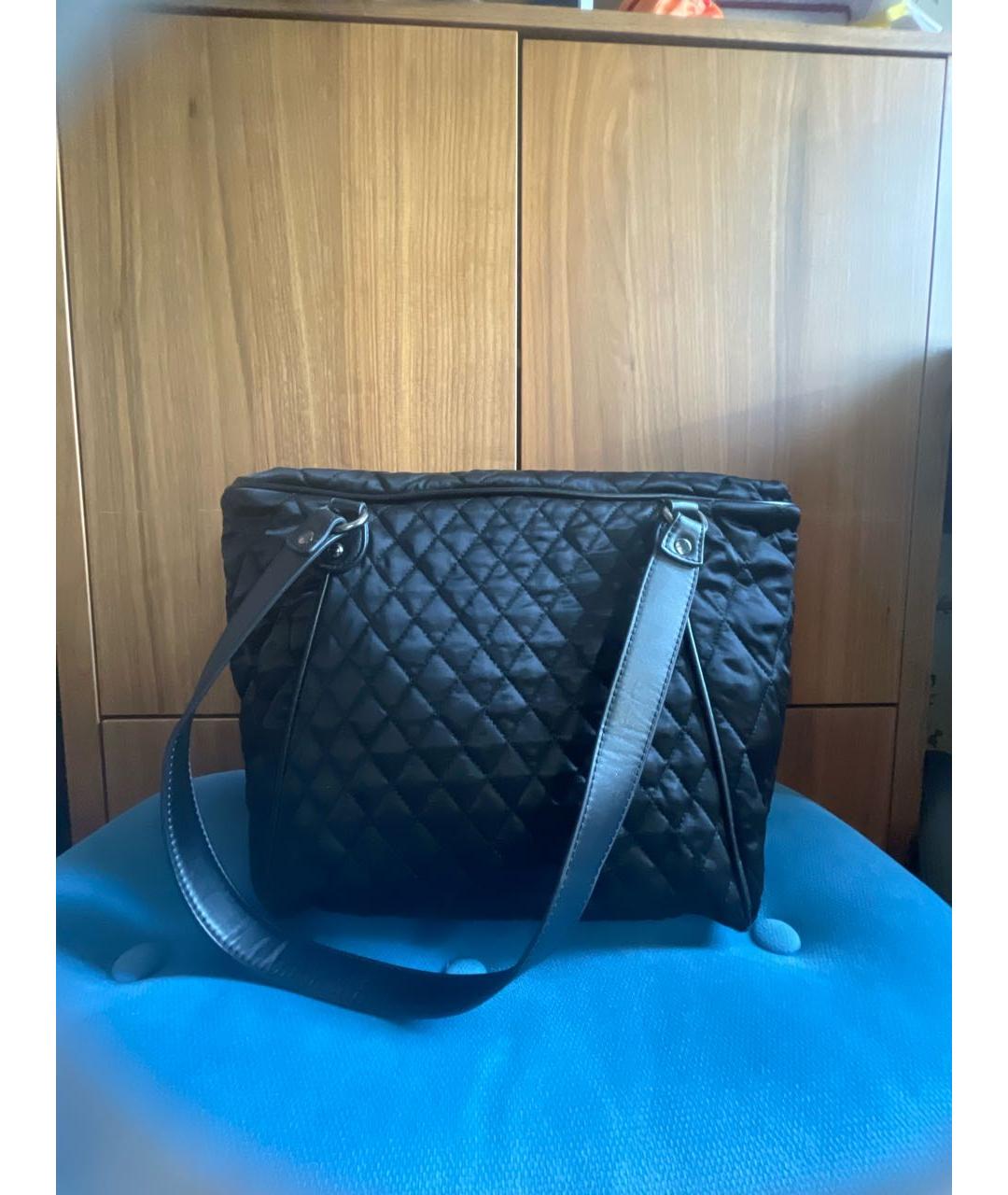 CERRUTI 1881 Черная сумка тоут, фото 3