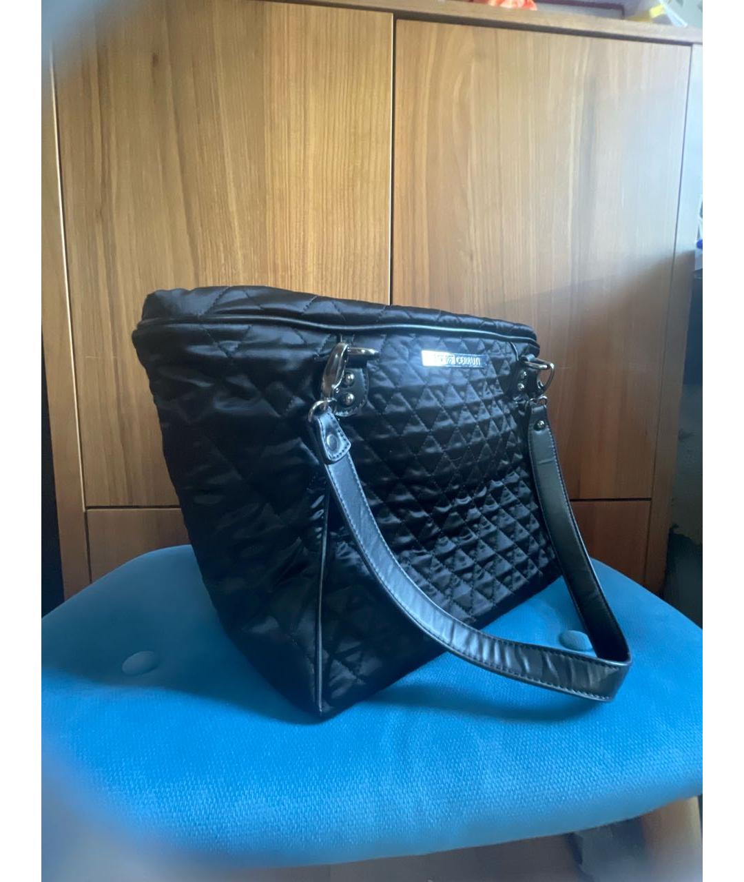 CERRUTI 1881 Черная сумка тоут, фото 2