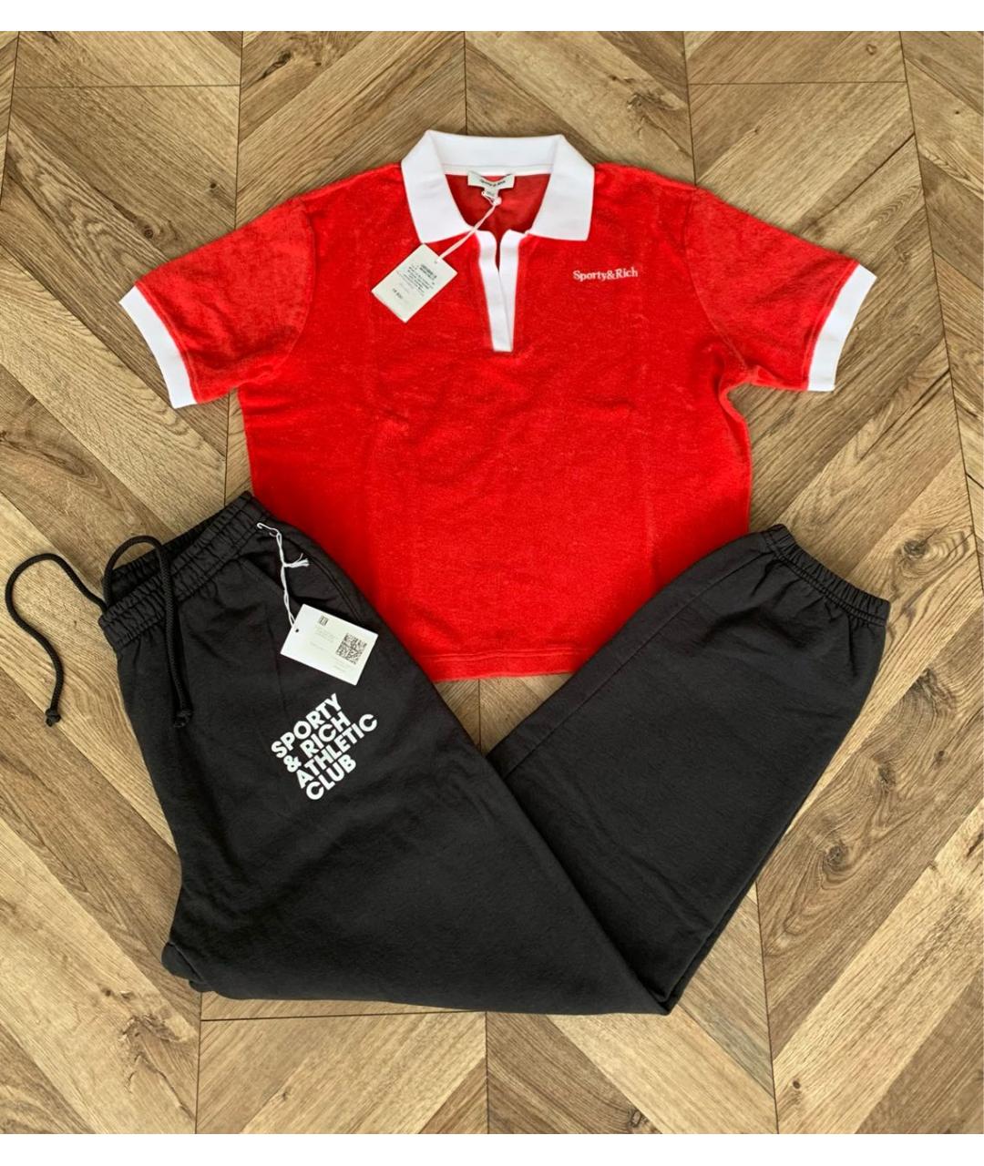 SPORTY AND RICH Хлопковый спортивные костюмы, фото 4
