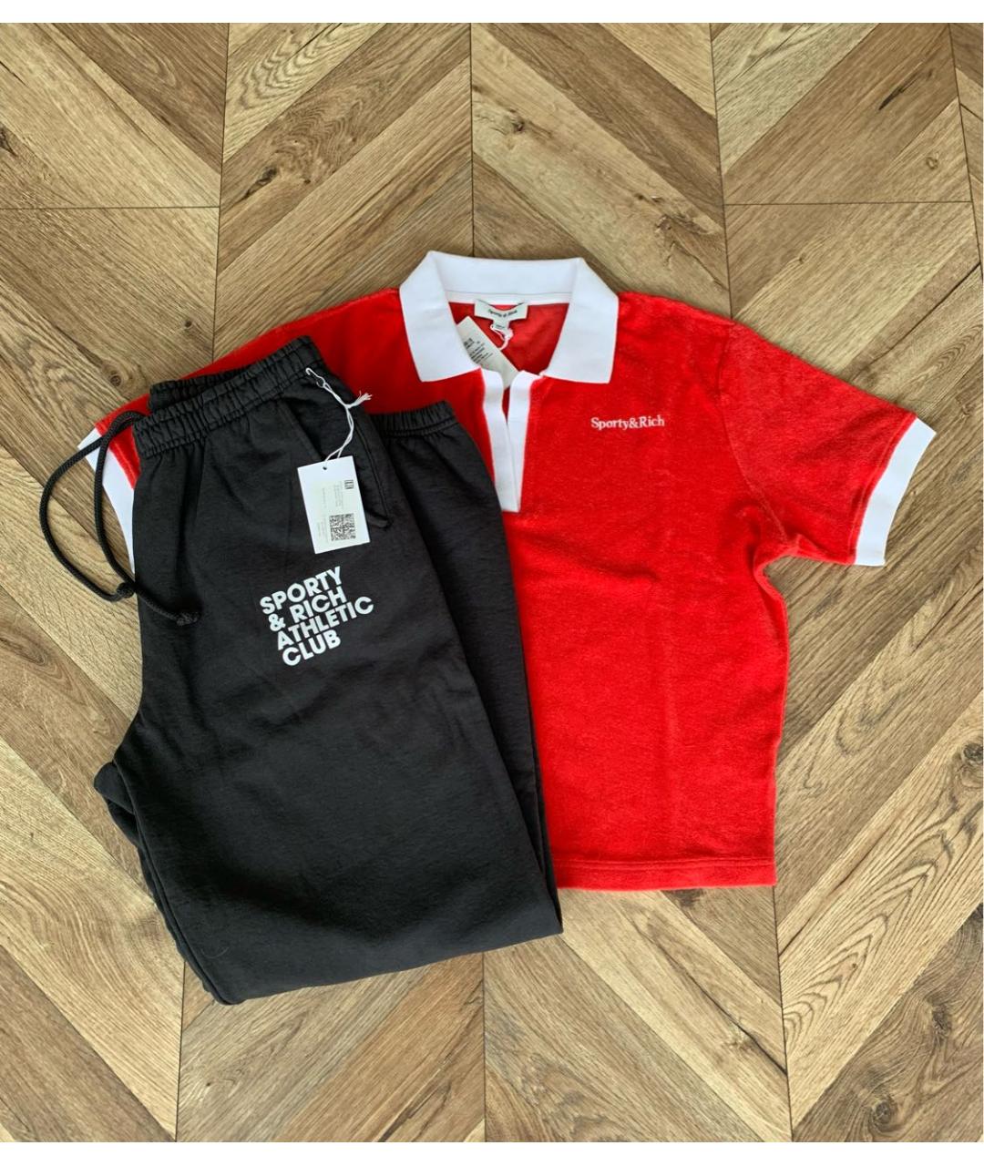 SPORTY AND RICH Хлопковый спортивные костюмы, фото 2