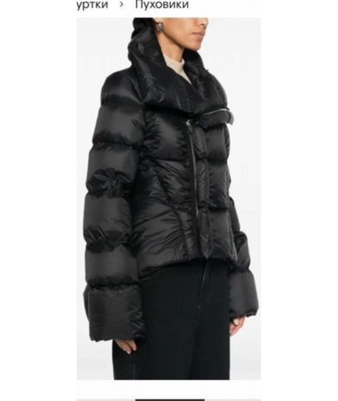 RICK OWENS Черная полиэстеровая куртка, фото 2