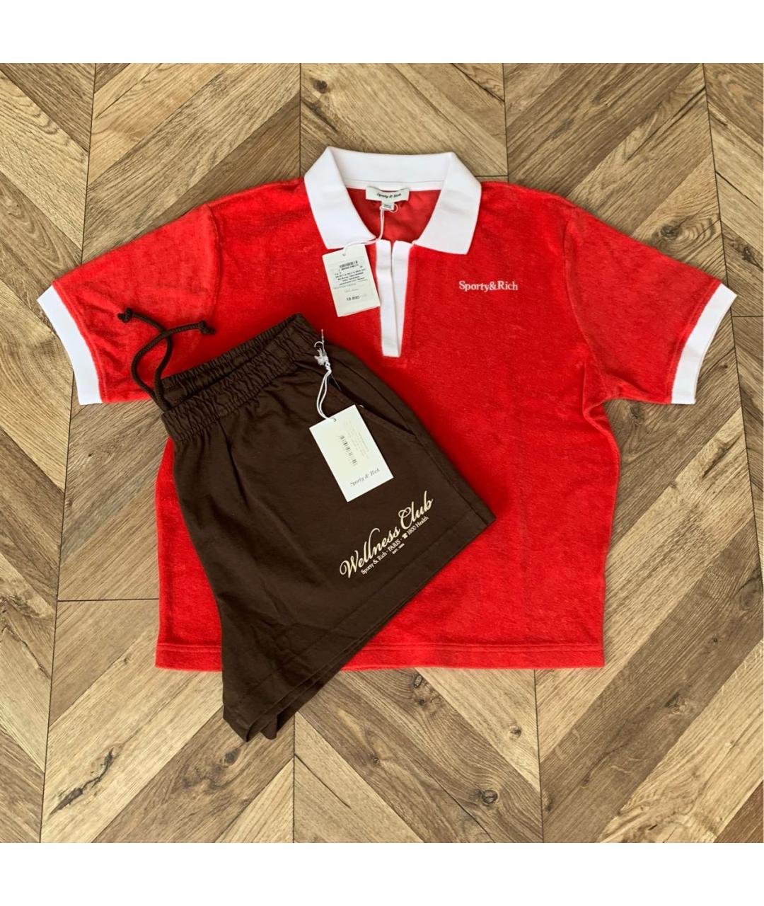 SPORTY AND RICH Хлопковый спортивные костюмы, фото 4