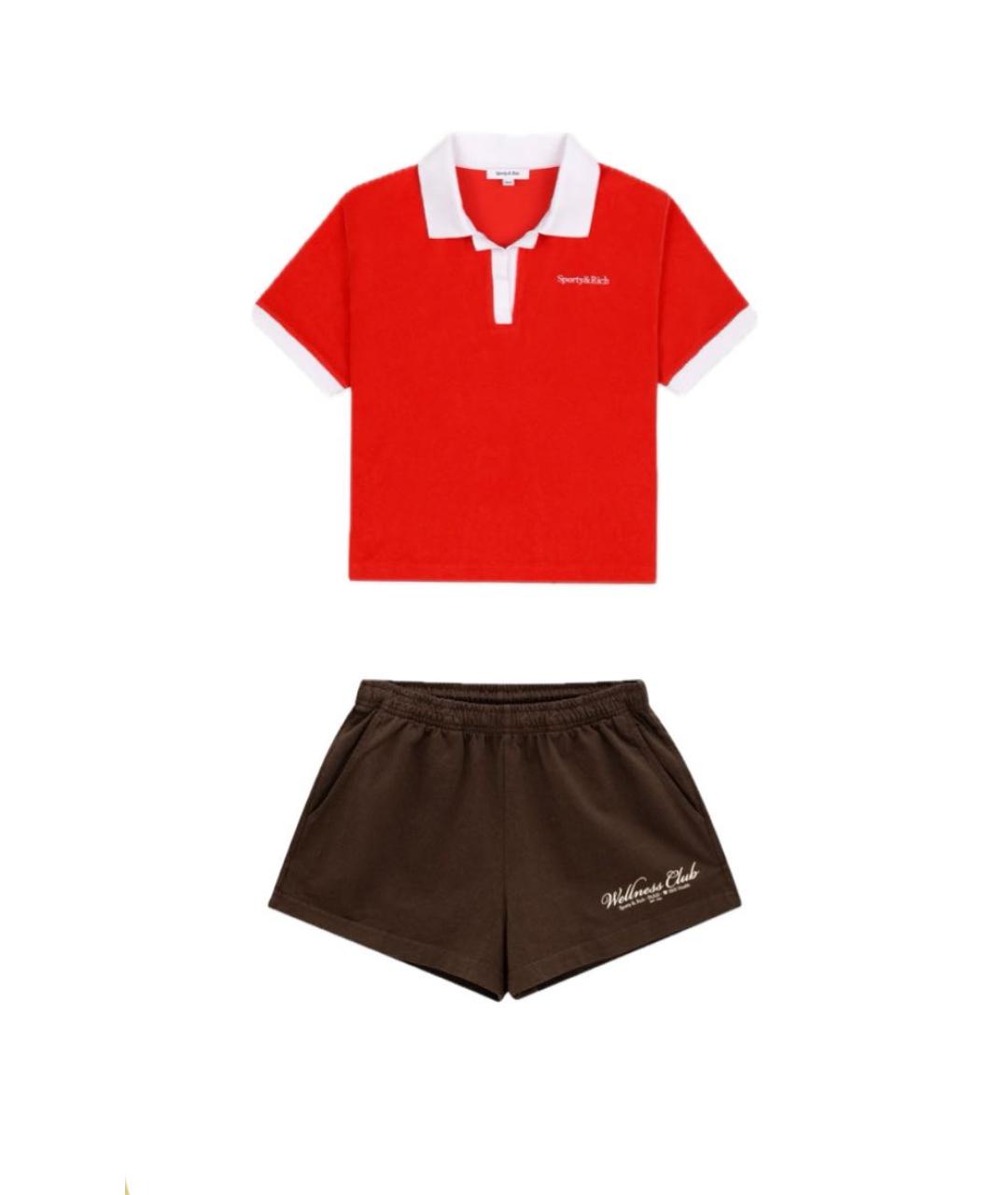 SPORTY AND RICH Хлопковый спортивные костюмы, фото 9