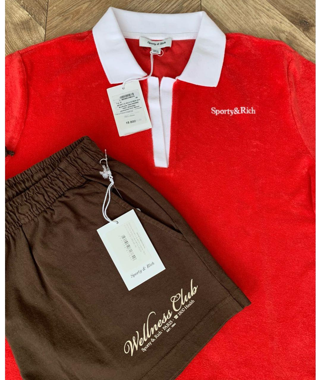 SPORTY AND RICH Хлопковый спортивные костюмы, фото 3