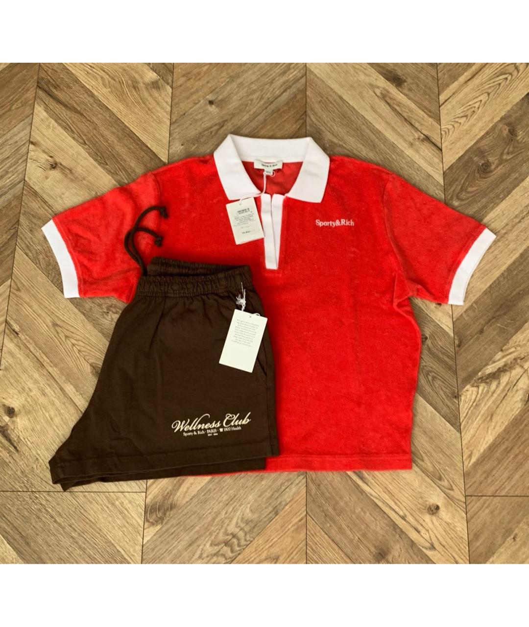 SPORTY AND RICH Хлопковый спортивные костюмы, фото 5