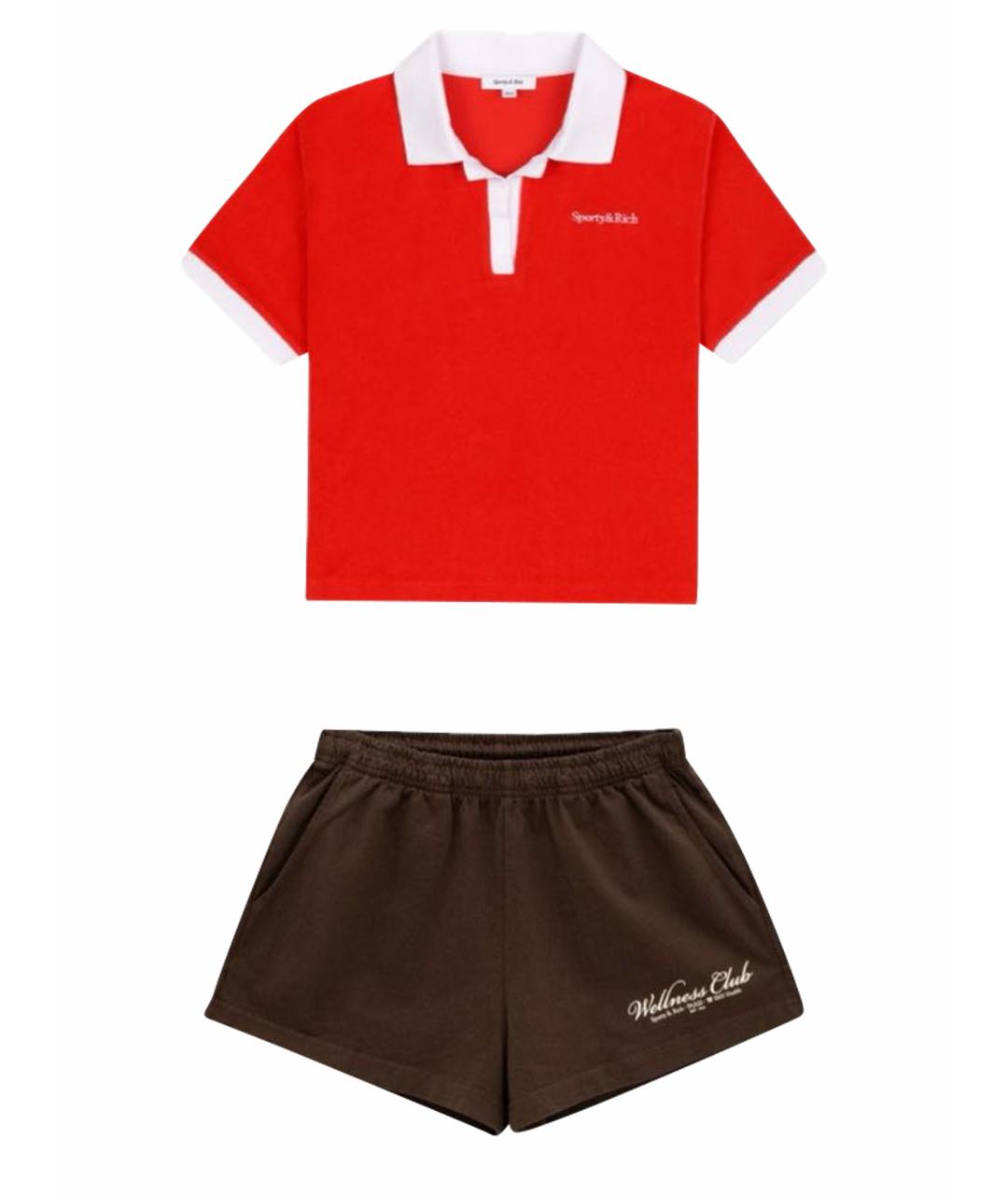 SPORTY AND RICH Хлопковый спортивные костюмы, фото 1