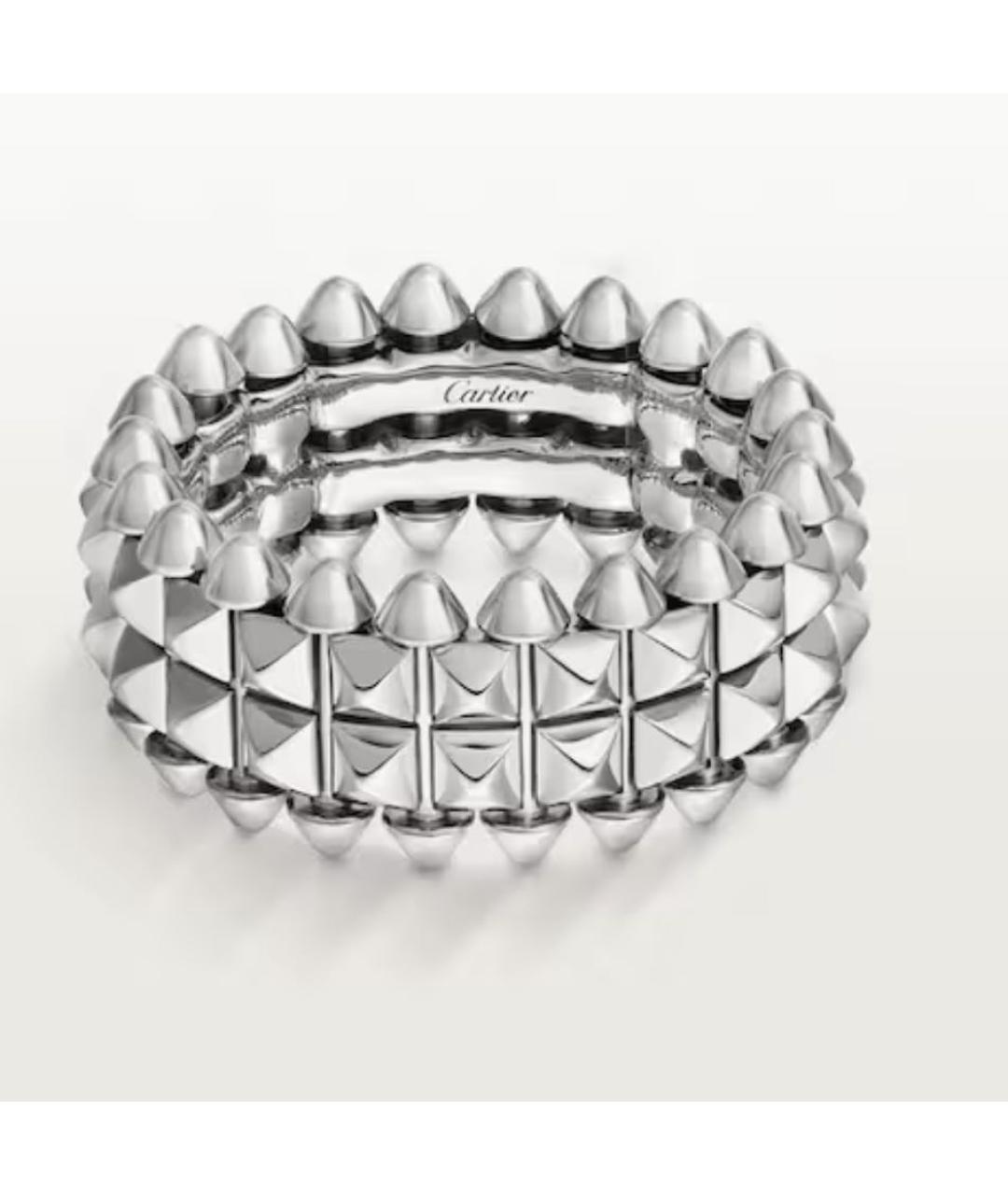 CARTIER Белое кольцо из белого золота, фото 4