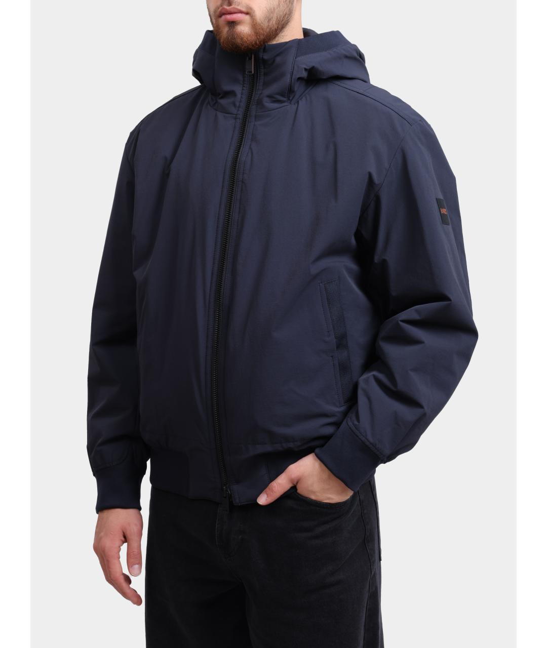 HUGO BOSS Темно-синяя куртка, фото 3