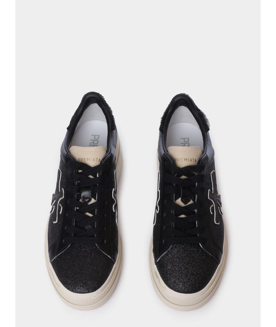 PREMIATA Черные кеды, фото 4