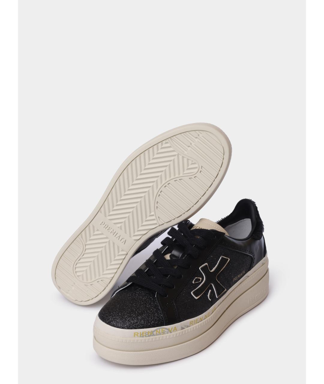 PREMIATA Черные кеды, фото 3