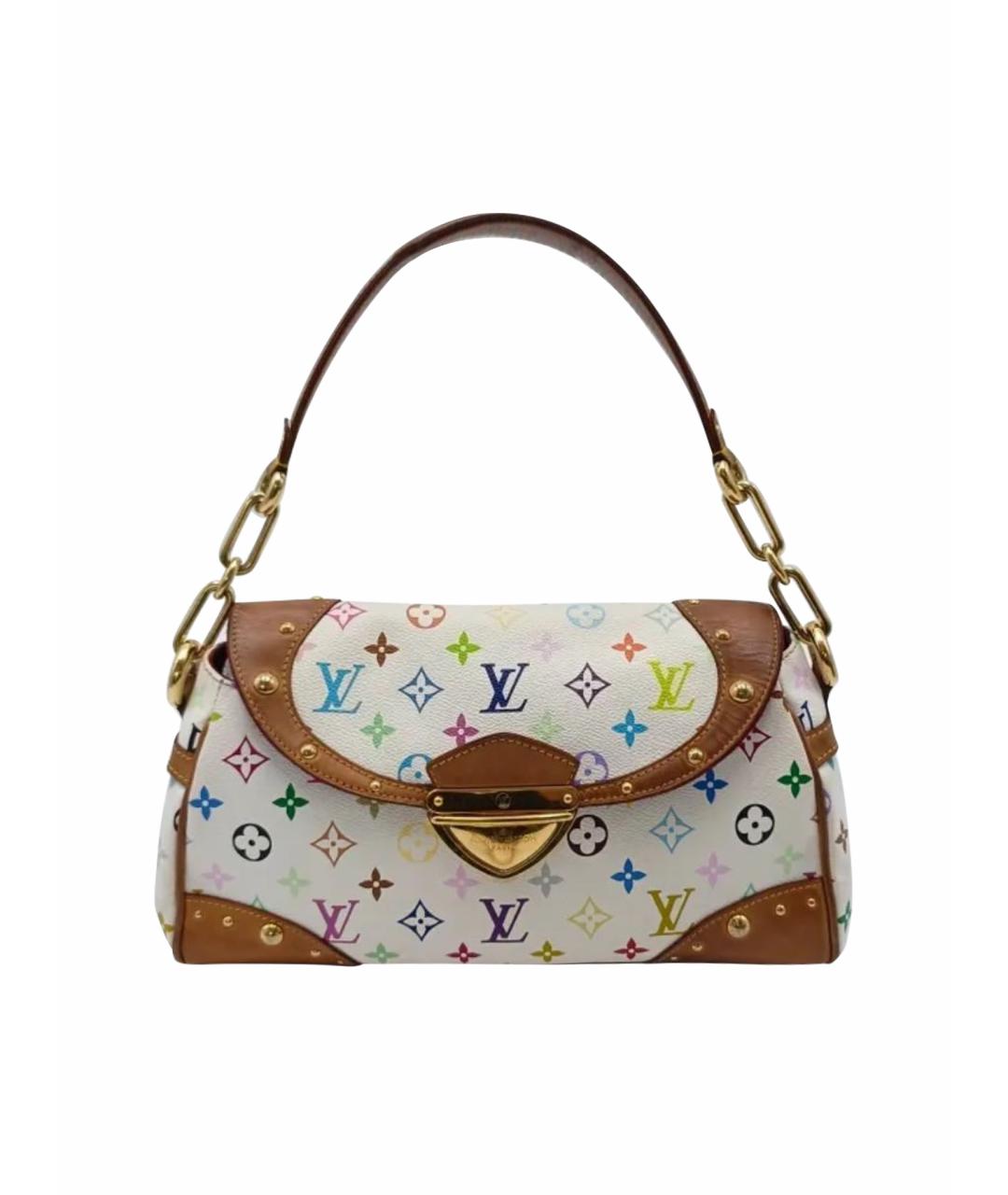 LOUIS VUITTON Белая сумка через плечо, фото 1